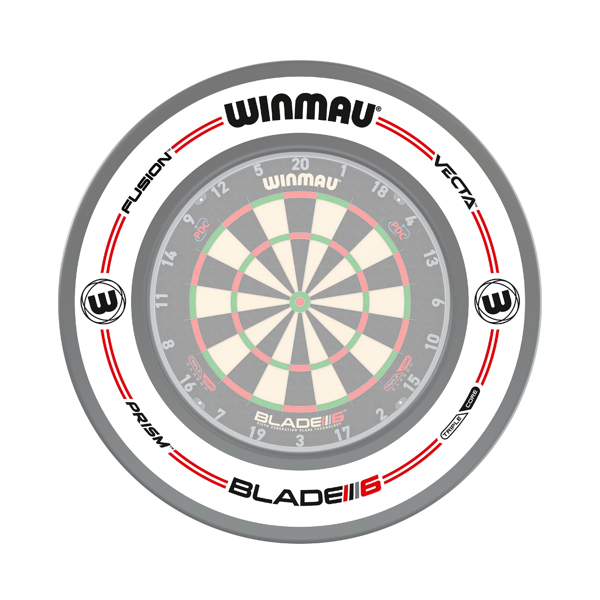 Winmau Surround Pro-Line Weiß
