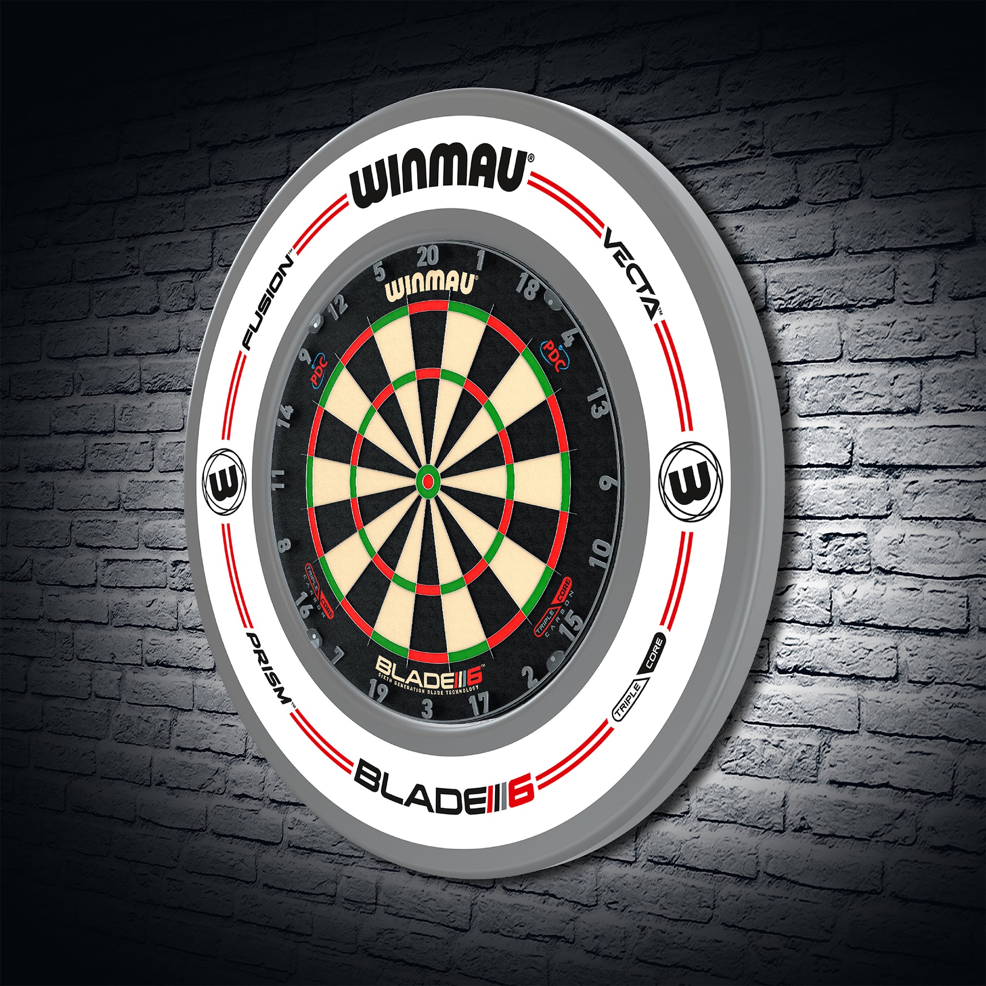 Winmau Surround Pro-Line Weiß