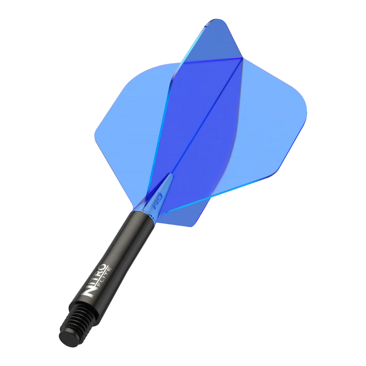 Red Dragon Nitroflite - Black Shaft Blue No2 Flights