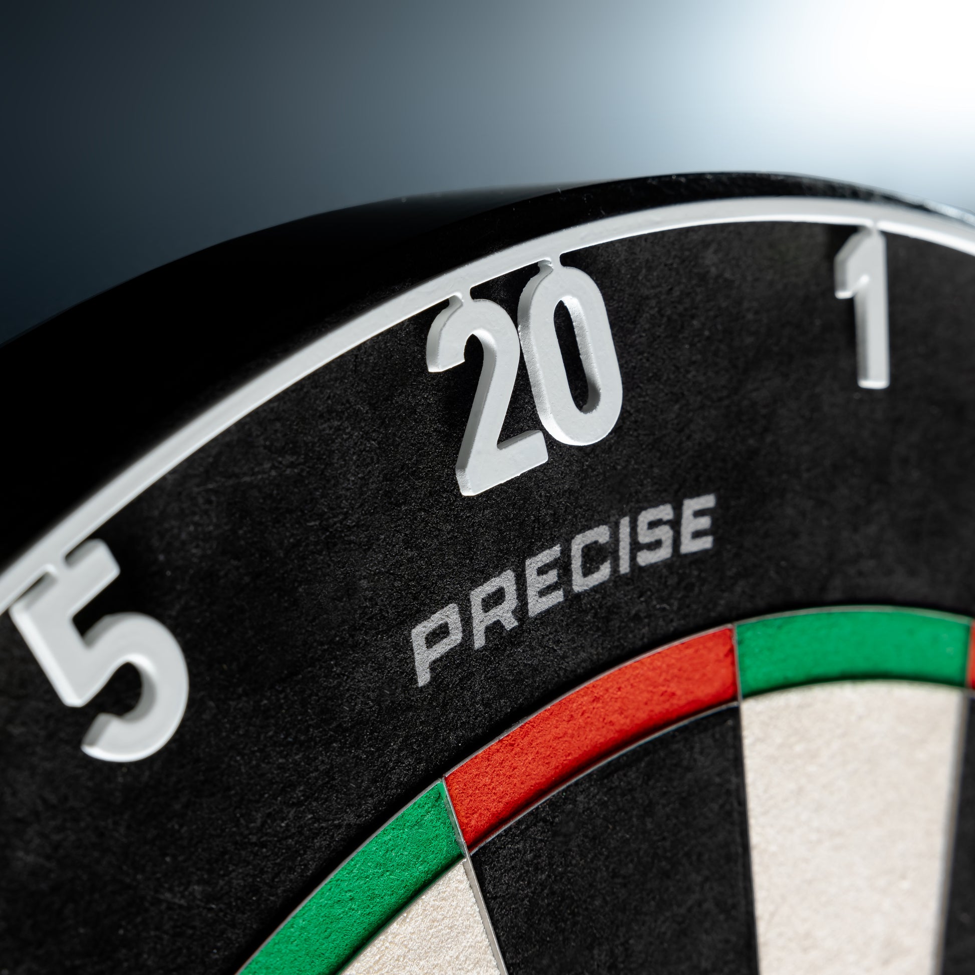Precise 180 - Zahlenring Vintage Classic White für Dartboards