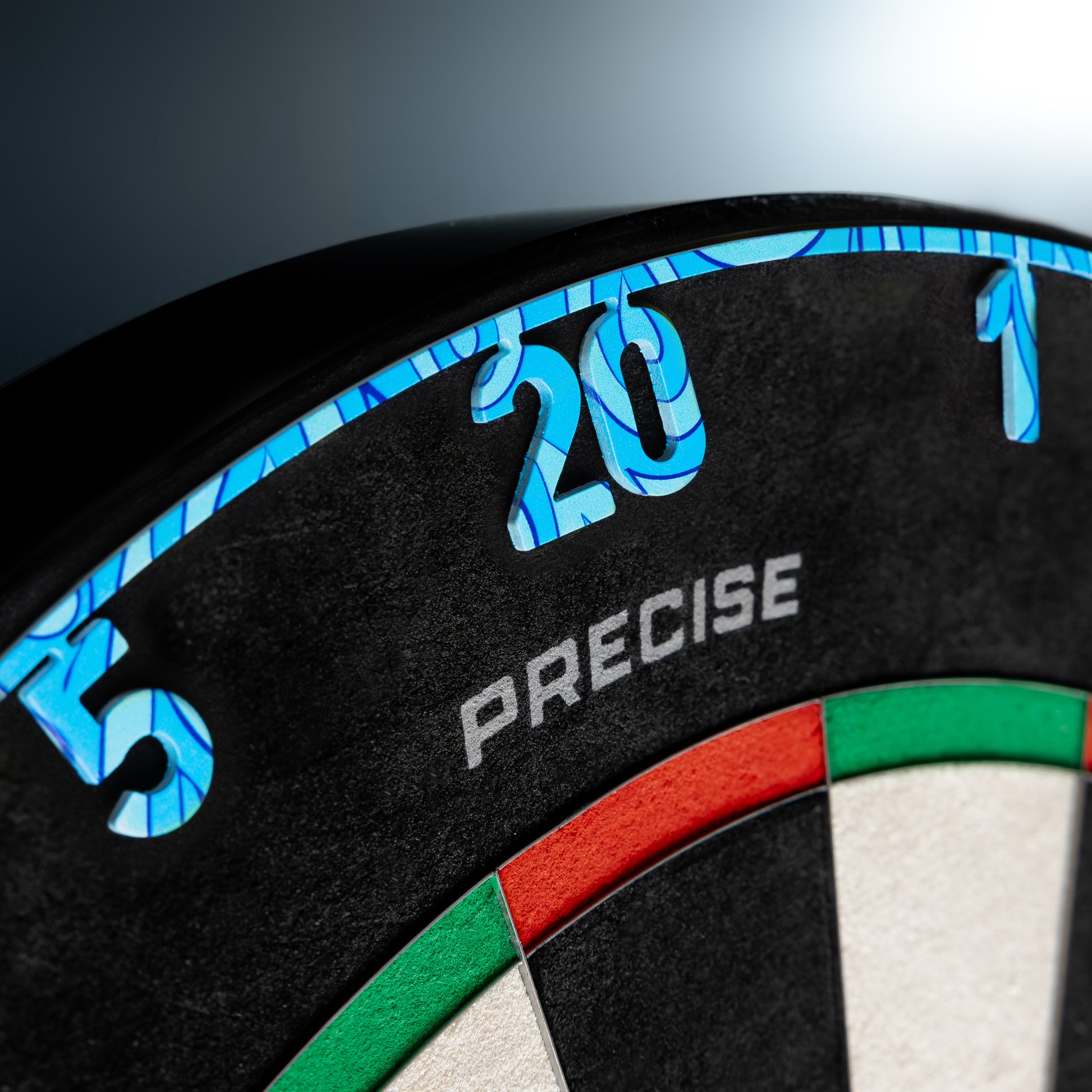 Precise 180 - Zahlenring Element Water für Dartboards