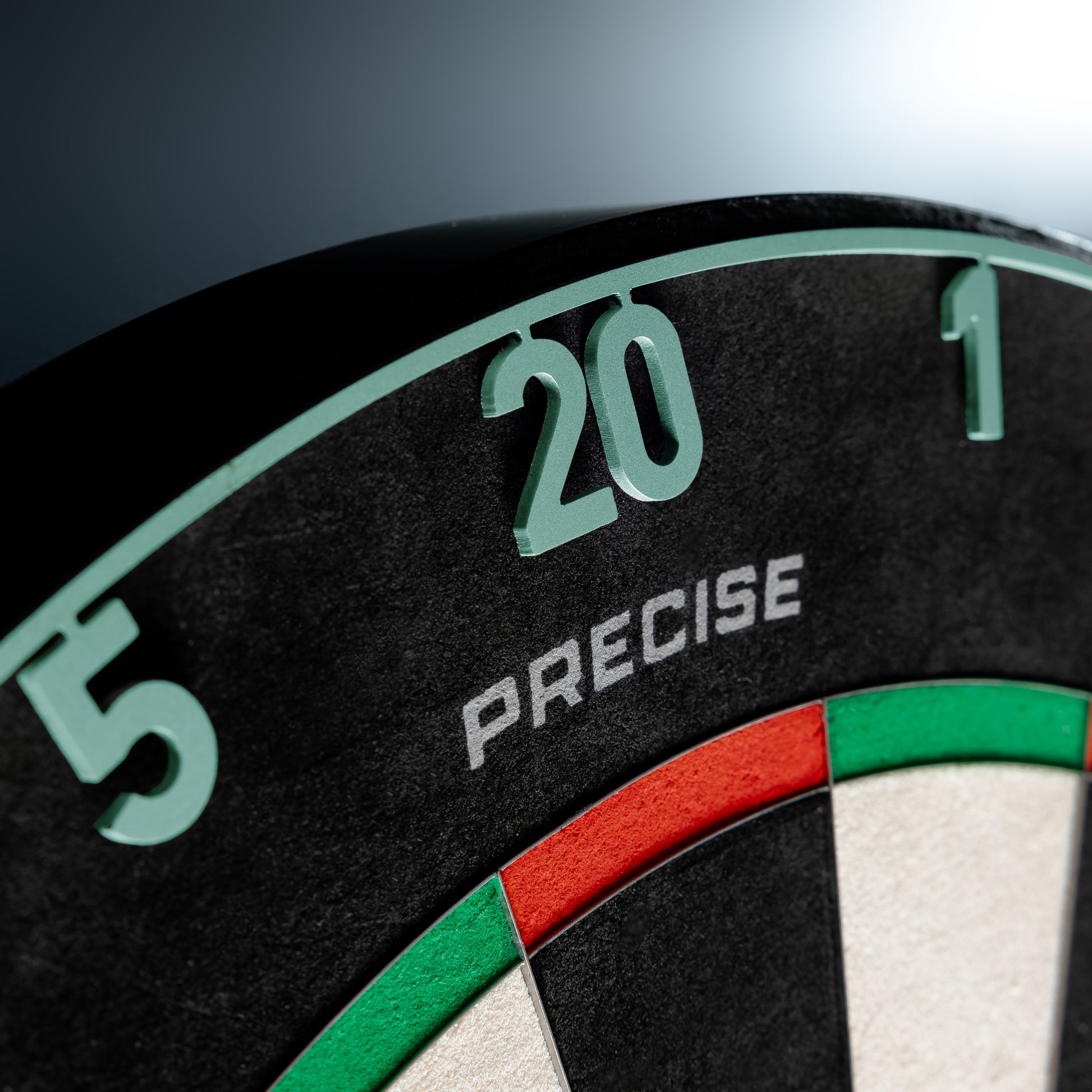 Precise 180 - Zahlenring Frozen Mint für Dartboards
