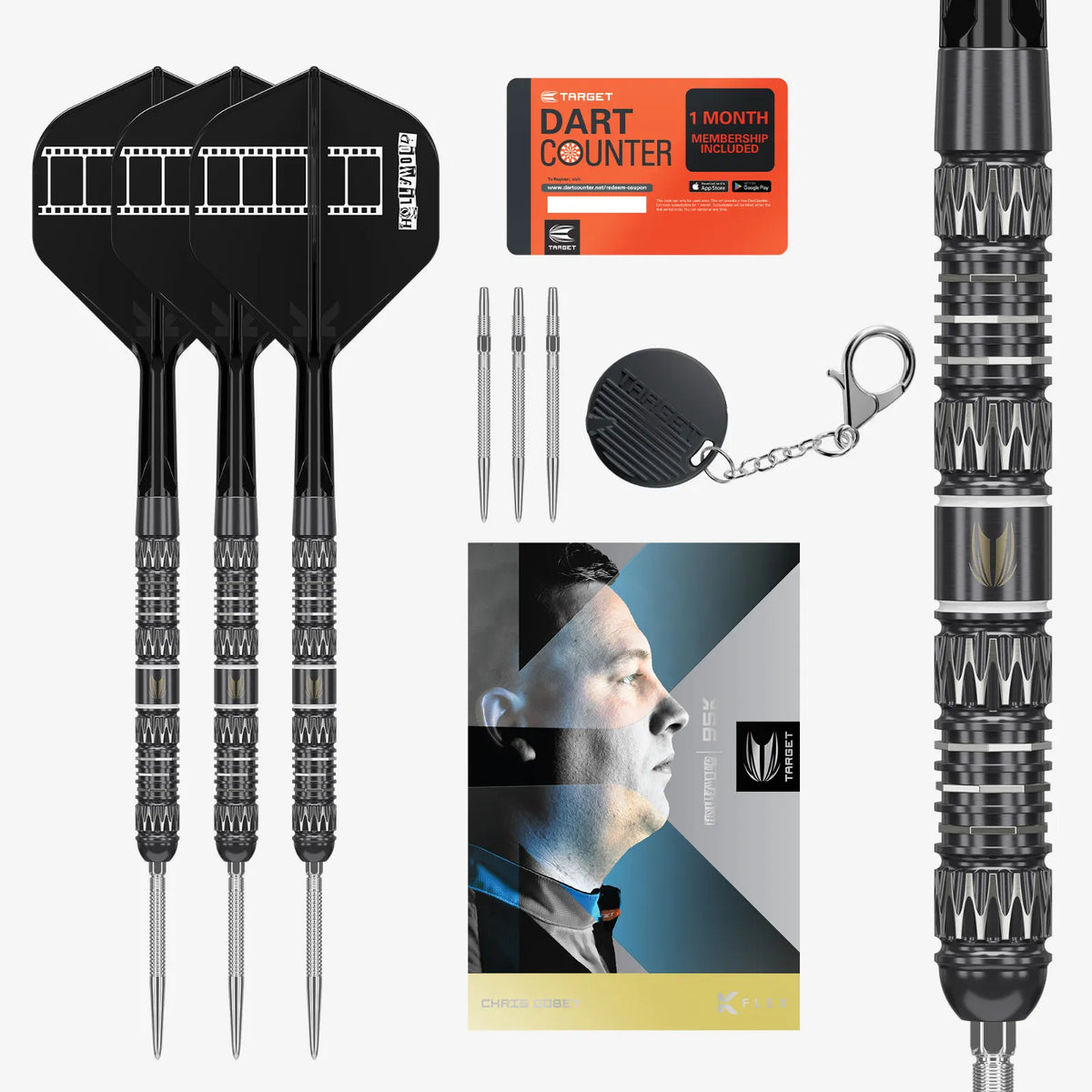 Target Chris Dobey 95K Swiss Point Steeldarts