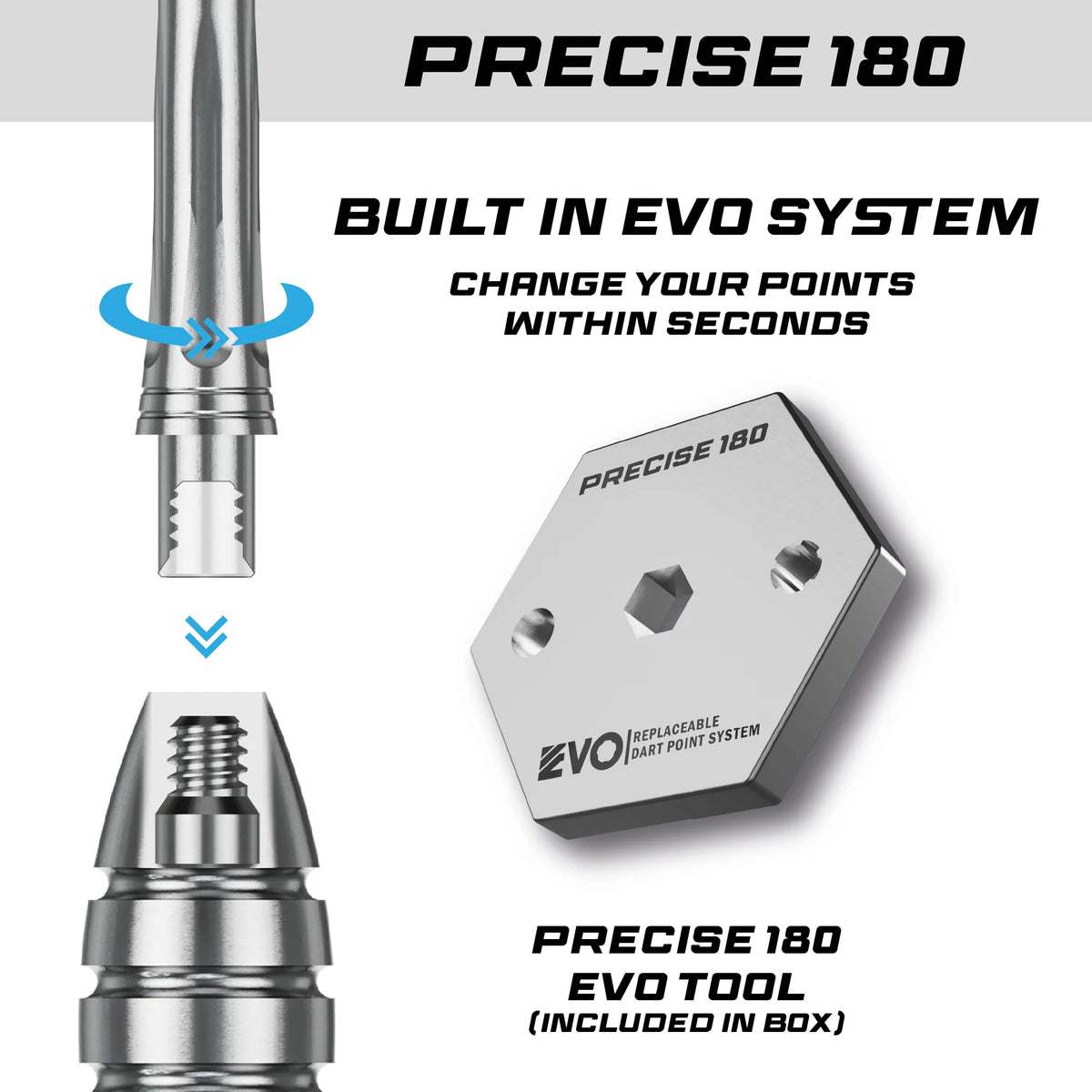 Precise180 Steeldarts Endorphine
