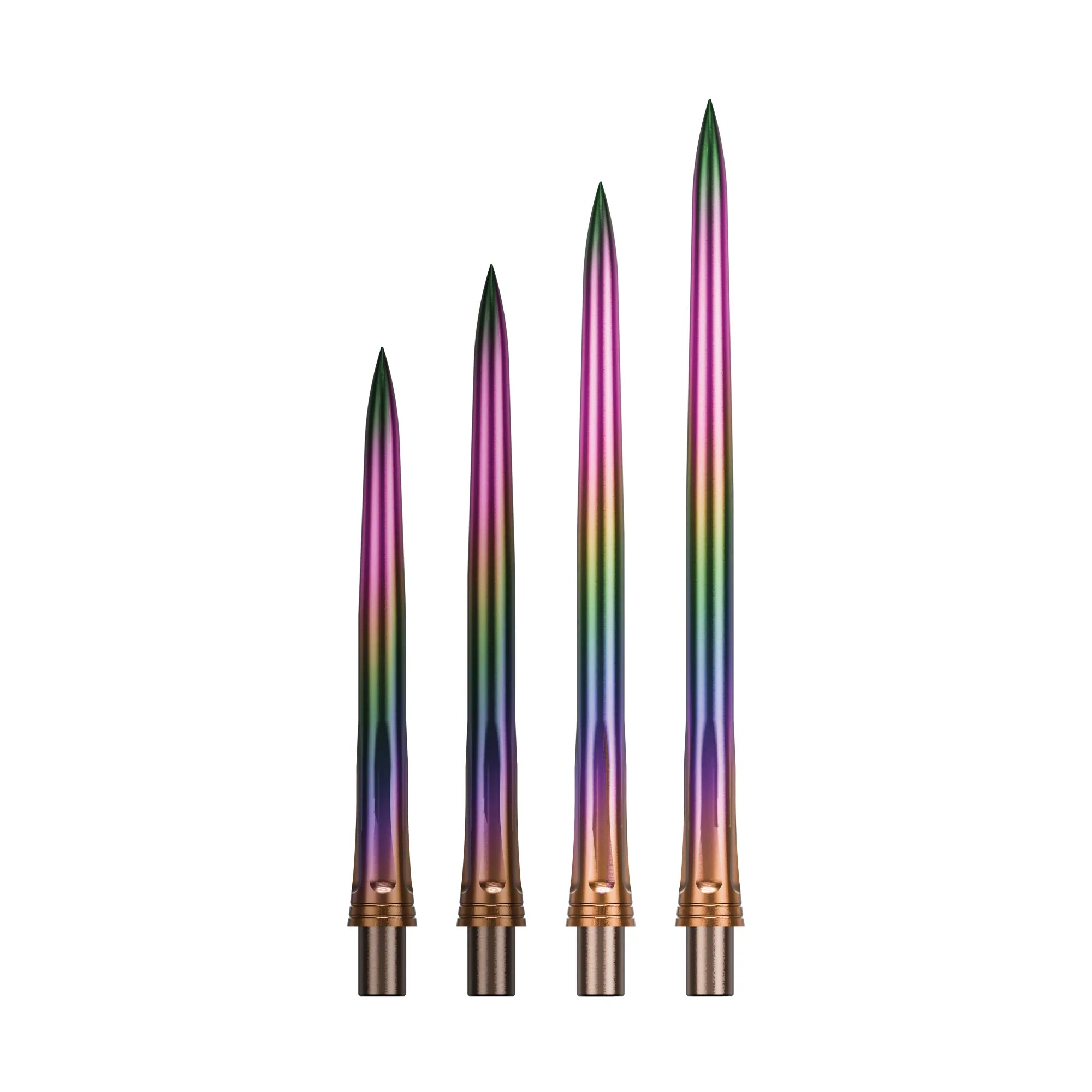 Image of Precise180 Steeldartspitzen Rainbow – Hochwertige Wechselspitzen für das Caliburn-System