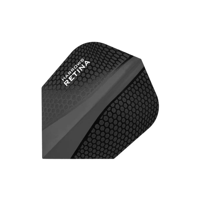 Harrows Retina Dart Flights- Schwarz