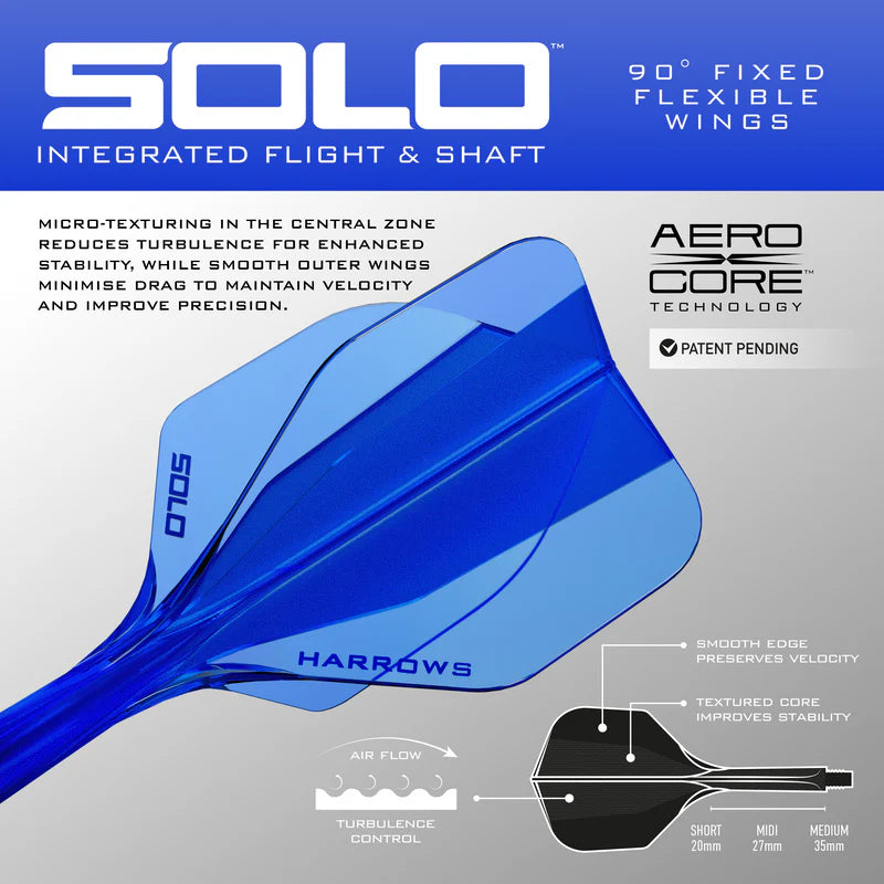 Image of Harrows Solo Flight-Shaft-System NO. 6 in Blau