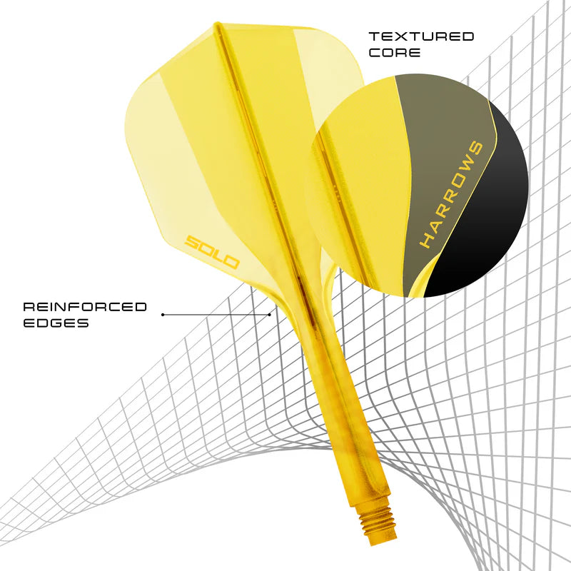 Image of Harrows Solo Flight-Shaft-System NO. 6 in Gelb