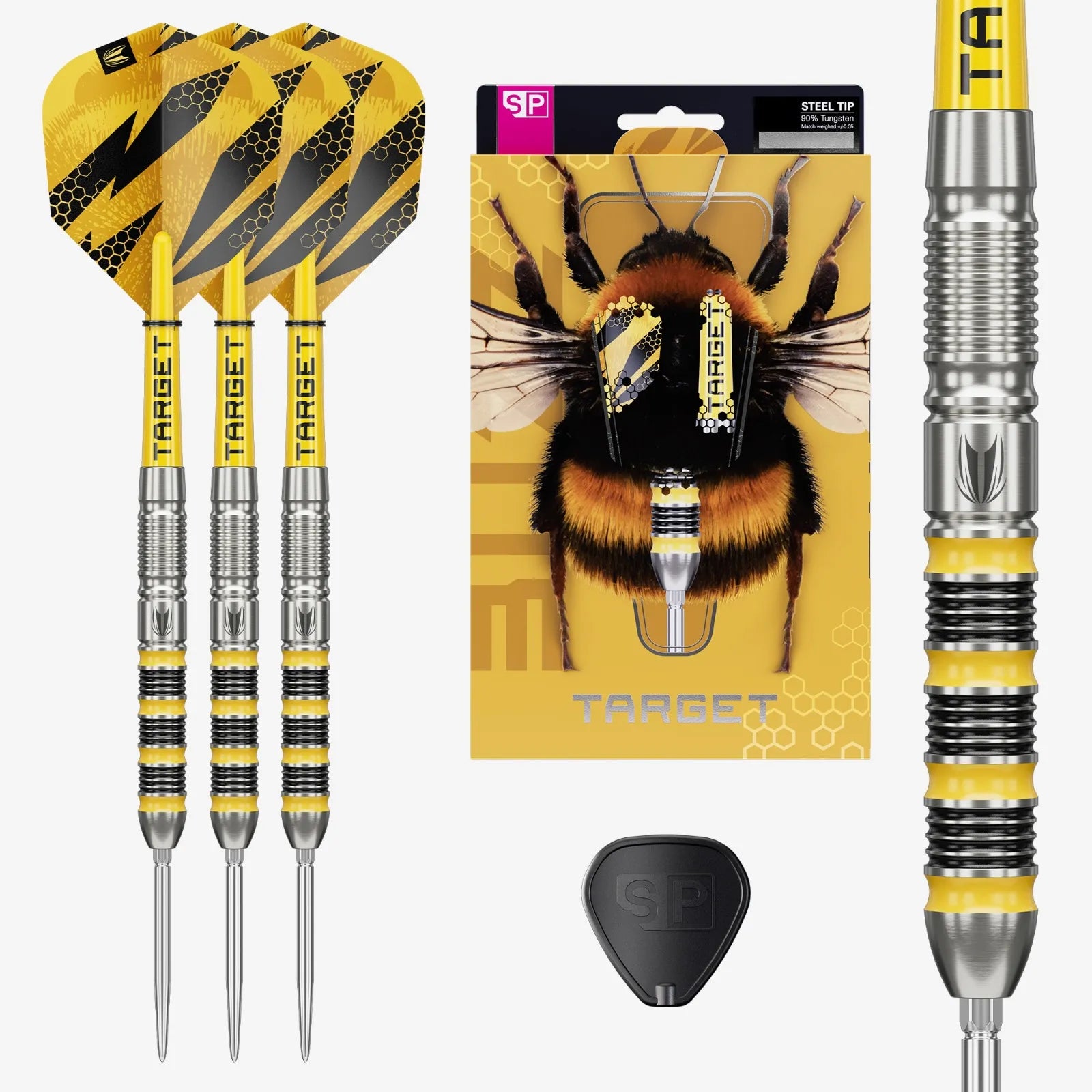 Image of Target Buzz 01 Swiss Point Steeldarts – 90% Tungsten