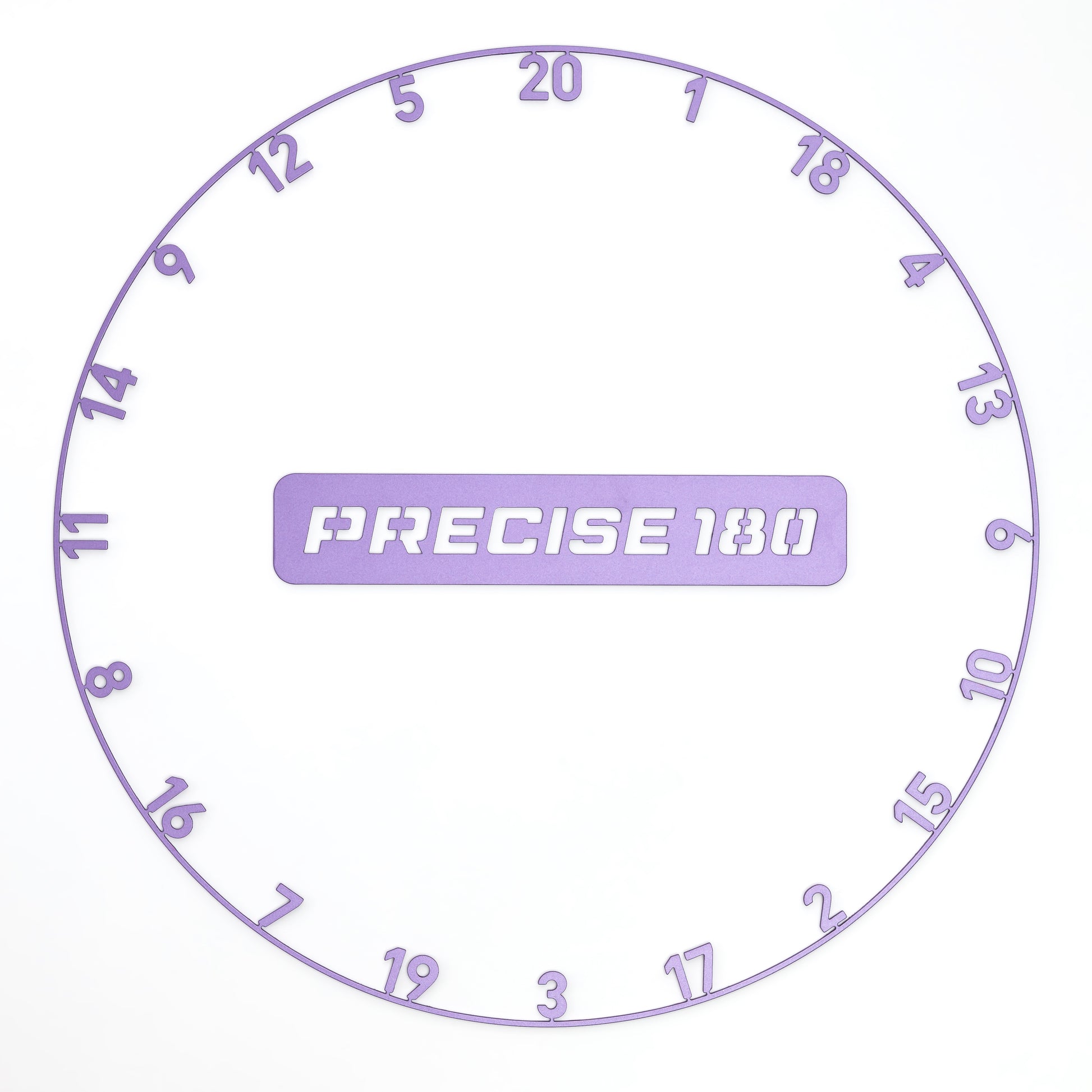 Precise 180 - Zahlenring Purple Pulse für Dartboards