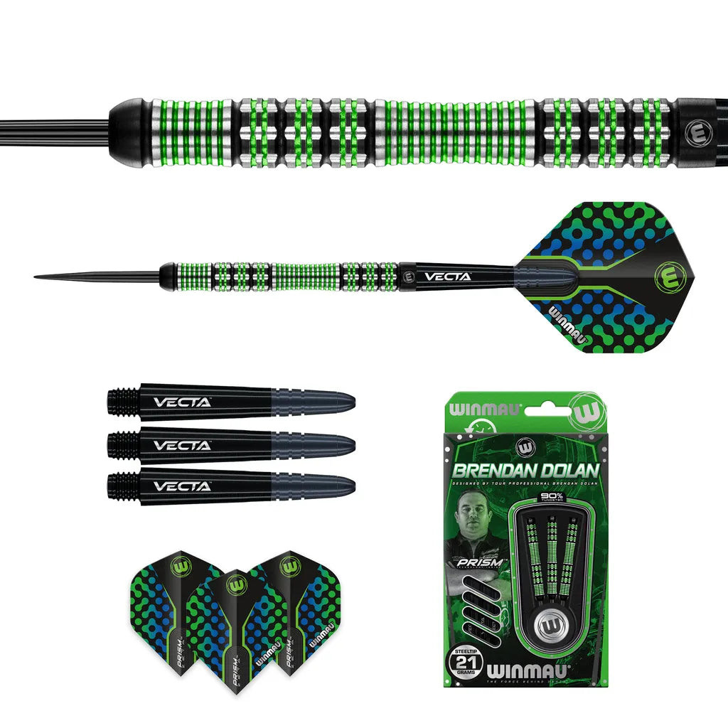 Winmau Brendan Dolan Steeldarts 90% Tungsten